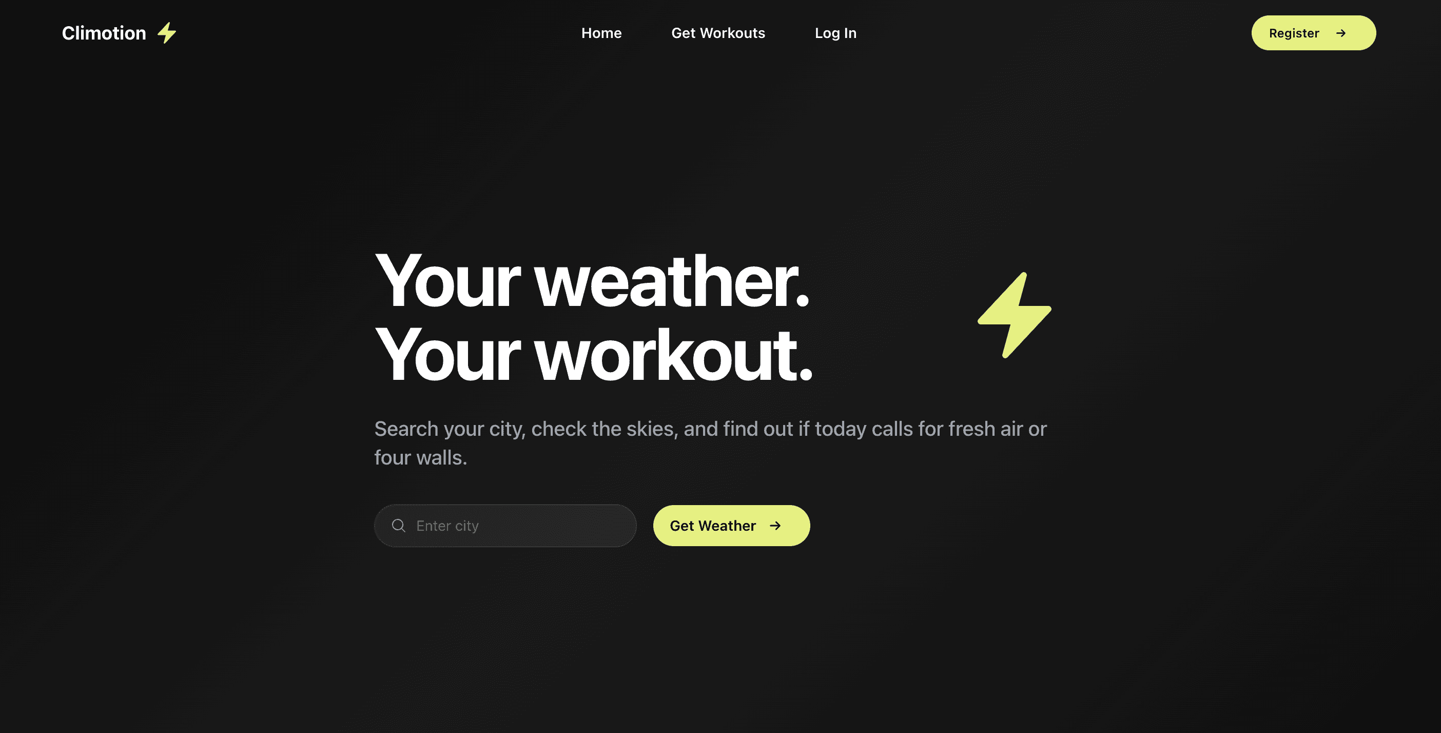 Climotion screenshot 1
