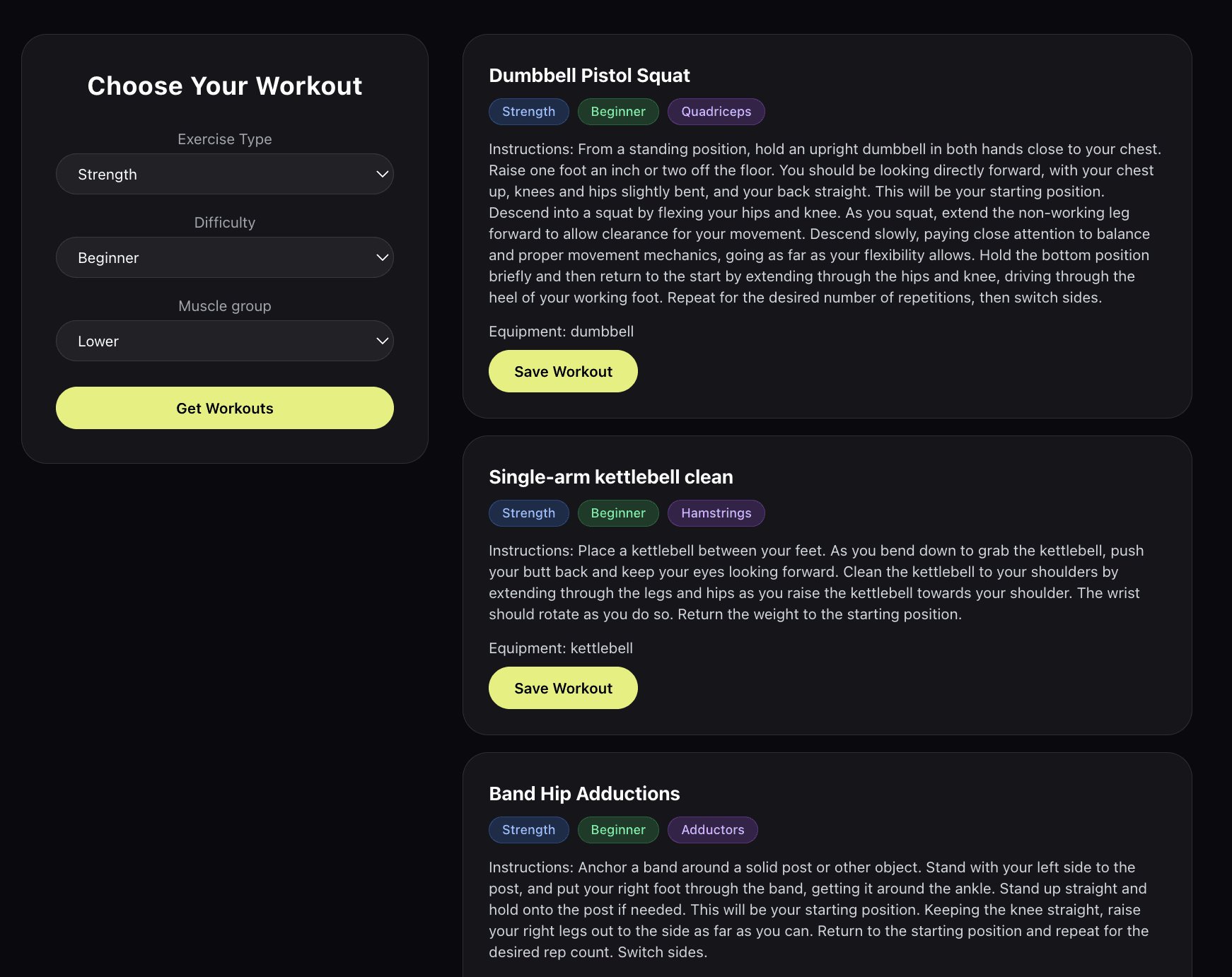 Climotion screenshot 3