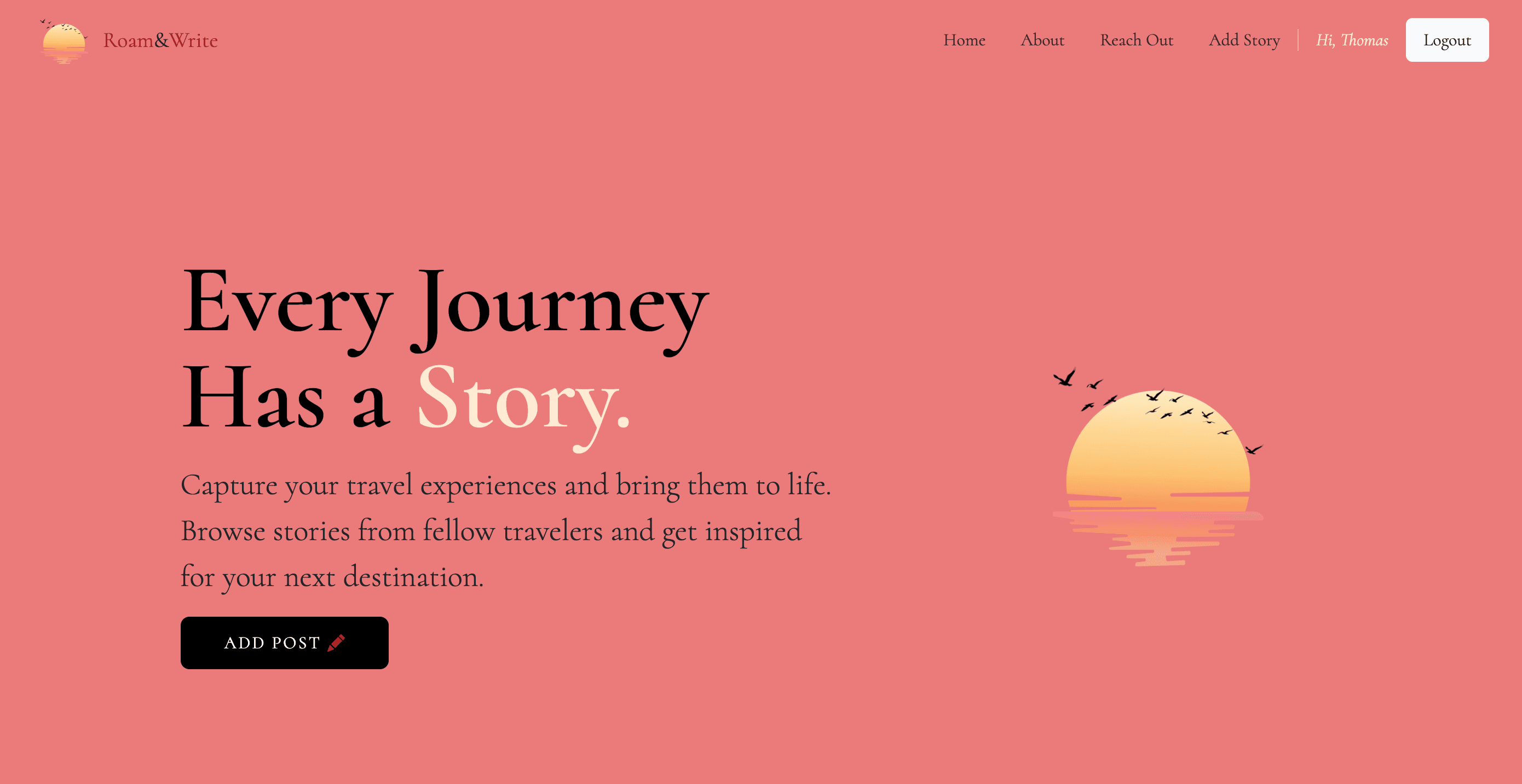 Roam&Write screenshot 1